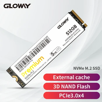 Gloway M. 2 SSD 512GB 1TB Hard Disk SSD M2 Ssd M. 2 NVMe PCIe SSD Brendshme Hard Disk Premium Seri Për Laptop Cache