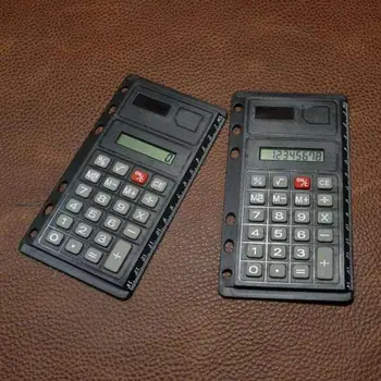 Krijuese të Lirshme Fletë Kordon Calculator Fletore Me 6-Vrima e Kompjuterit Shifror Funksioni Për A6 M2Z2