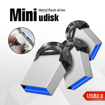 Mini USB Flash Drive 64gb thumbdrive Pendrive 32gb Flash Memory Stick i papërshkueshëm nga uji Pen Drive usb disk për makinën