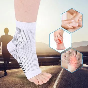 Burrat, Gratë Sport Çorape Këmbë Engjëll Anti Lodhje Outerdoor Compression Breatheable Këmbë Mëngë Mbështetje Çorape Të Shtrëngoj Goditje