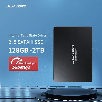 JUHOR SSD 128GB 256GB 512GB 1TB 2TB Hard Drive Disk, Disk të fortë të Shtetit Disqe 2.5 
