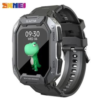 SKMEI Smartwatch 1.71 inch Ekran të Madh në Natyrë Sportive Bluetooth Palestër Tracker IP68 i papërshkueshëm nga uji i Zgjuar Shikojnë Njerëzit për Android ios