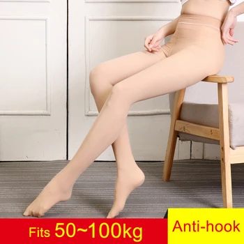 30D e Madhe Madhësia e Grave Pantyhose Sexy Lot Rezistente Triko Plus Size Anti-Goditje Super Elastike Stockings Najloni Femra Pranverë Verë