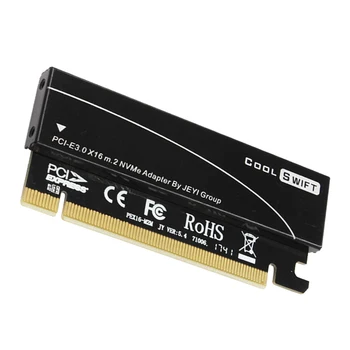 NVME M. 2 për të PCIe Përshtatës PCI Express X16 për M2 Zgjerimin e Kartës me Lavaman Ngrohjes