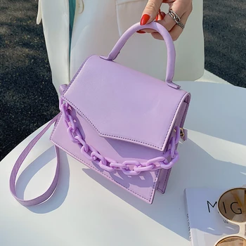 Re Zinxhir Qese Sup Projektuesi Handbags për Zonjat të Ngurta me Ngjyra Crossbody Çanta për Femra, Moda Femra të Vogël Rrihni të Trajtojë Qese