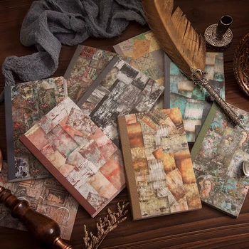 Yoofun 50pcs/pack Pallati Barok të Artit Materiale Letër Junk Journal Planifikuesi Scrapbooking Vintage Dekorative DIY Artizanale Cilësi