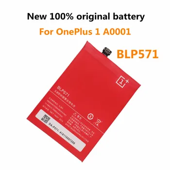 100% Origjinale të Një Plus 3100mAh BLP571 Bateri Për Oneplus 1 A0001 Smart Telefon Celular i Vërtetë 1+ Zëvendësimi Bateria Bateri