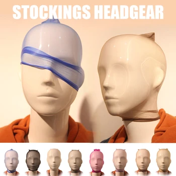 Unisex Burra Gra Cosplay Fytyrë Maskë Absolut Stockings Fytyrën Të Mbuluar Plot Me Fytyrë Maskë Kapuç Për Rolin E Luajtur Kostum