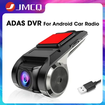 JMCQ Dash Cam ADAS Usb Makinë DVR Për Auto Android Multimedia Player Fshehur Lloj Zbulimin Lëvizje me Kartën SD Lak Regjistrimit