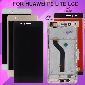 Catteny 5.2 Inç Për Huawei P9 Lite Lcd me Prekje Panel Ekran Digitizer Kuvendit VNS-L21 VNS-L22 Shfaqur Riparim të Pjesëve Me Kuadrin