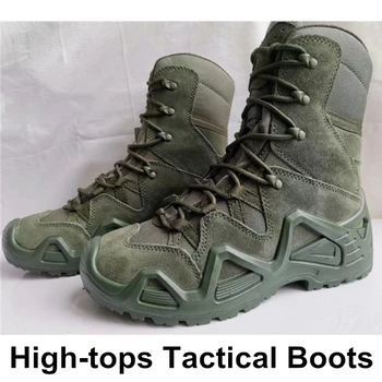 Taktike Ushtarake Çizme Burra Çizme të Veçantë Fuqi Shkretëtirë të Luftuar Ushtrinë Çizme në Natyrë, Ecje Kyçin e këmbës Këpucë për Burra të Atlete të Ecje të Këpucëve