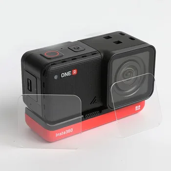 Për Insta360 NJË R Veprim Kamera Filmi 4K Lente Mbrojtëse Film oner Ekran Xhami Rrëmbyer Film Insta 360 Një Pajisje R
