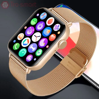 Re 2023 Smart Watch Gratë Burrat Smartwatch BT Thirrje Zgjuar Clock Për Android IOS Palestër Tracker Sport Smart-watch Trosmart G89