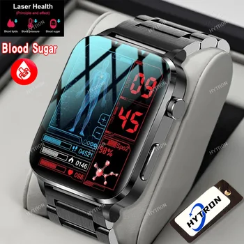 2023 Të Reja Të Trajtimit Me Lazer Tre Të Lartë Smart Watch Njerëzit Zemrës Normë Presionin E Gjakut Shëndetësore Tracker Smartwatch Grave Për Huawei Xiaomi