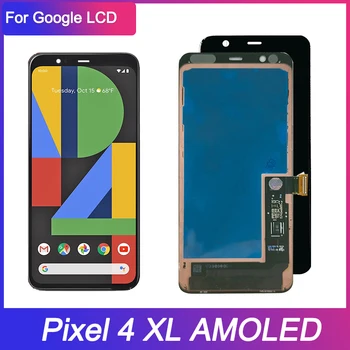 Amoled ekran Për Google Pixel 4 XL Ekran LCD me Prekje Digitizer Kuvendit Zëvendësimin e LCD Për Google Pixel 4XL LCD