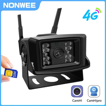 Me 3G 4G Kartën Sim 5MP WIFI IP Wireless Outdoor Kamera të Sigurisë 1080P CCTV Shtëpi të Mbikqyrjes Metalike Shell P2P Camhi Për Makinën