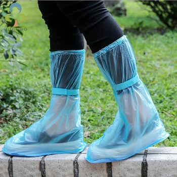 1 Palë Reusable Këpucëve Mbulon papërshkueshëm nga uji Silikoni Këpucëve të Mbuluar Hipur papërshkueshëm nga uji Silikoni Këpucëve Mbrojtësi Unisex ZXH