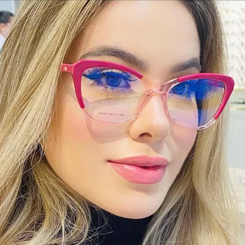 E re e Bukur e Bukur Mace Syzet Syri Kuadër Gratë 2022 Modës Syze Femra Syze Pajisje oculos de sol feminino Optik Kornizë