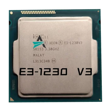 Përdoret Xeon E3-1230 v3 E3 1230 v3 E3 1230v3 3.3 GHz Quad-Core Tetë-Fije Procesor CPU 8M 80W LGA 1150