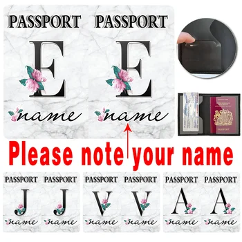 Rregulloje Emrin Pasaportë të Mbuluar Udhëtimit, Pasaportat Mëngë Mbulon ID Cred-Card Biznes Mbajtësit të Kartës Personalizuar 26 Letra të Shtypura