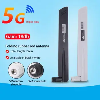 Të lartë të Fitojë LTE 5G 4G Antena 600-6000 MHz 18DBi Plotë Band SMA Mashkull Për 5G Router Dhe HUuter Dhe HUAWEI 5G 4G router të Jashtëm të Një