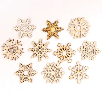 Krishtlindjet Snowflake Model Druri Scrapbooking Mbledhjen Artizanale punuar me dorë DIY Plotësues Dekorimin e Shtëpisë DIY 50mm 10pcs