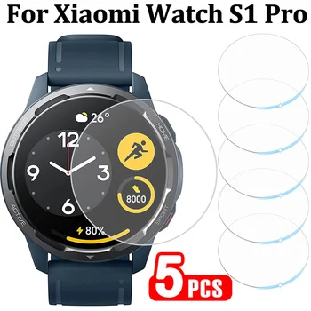 Për Xiaomi Watch S1/S1 Pro shkon Xhami Mbrojtës Ekran HD Transparente Filmi Anti-e Para të Filmit për Mi Watch S1 Pro Smart Watch