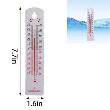 Vertikale Termometër Mur Temperatura e Matur të Monitoruar në Shtëpi Shtëpie në Natyrë hygrometer termometër Familjare termometër 1pc