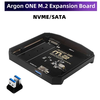 Argon NJË M. 2 Zgjerimin e Bordit USB 3.0 të M. 2 SATA NVME SSD Përshtatës për Raspberry Pi 4 Modeli B Fakultative 128 512GB 1TB 2280 SSD