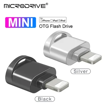 Mini Card reader OTG Usb Flash Drive 64GB/128GB/256GB Për Iphone Ipad Tablet telefon rrufeja Pen Drive Usb Rrinë IOS 13
