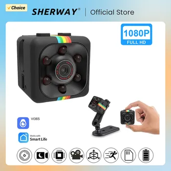 SQ11 Mini Kamera HD 1080P Portativ Vogël Dado Cam Video Regjistruesi i Zërit të Brendshëm të Fshehtë Kamera të Sigurisë për Shtëpi dhe Zyra