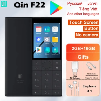 Qin F22 Touch Screen Pa Kamera Wifi 2.8 Inç, 2GB 16GB MTK6739 Bluetooth 1700mAh Baterisë 480*640 Zgjuar Global Version Play Store