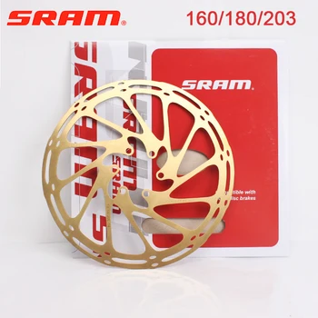 SRAM Biçikletë Rotor Biçikletë Disk Theu Rotor 160mm 180mm 203mm Centerline Frenat Hidraulike e Rotorëve Forca të Lartë Mtb Rotorë