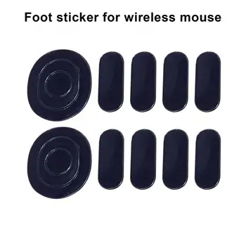 2Set Mouse Këmbët e Miut Patina Stickers Jastëk të Rrumbullakosura Glides Lakuar Skajet Zëvendësim për logitech G304 G305 Mouse